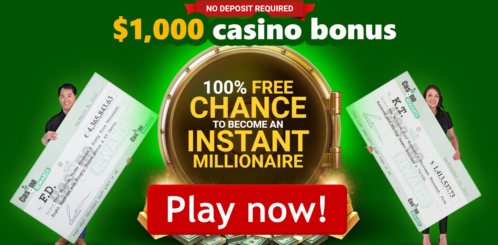 Get your bonus on Bob Casino